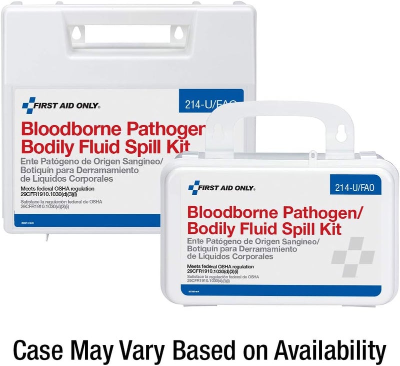 First Aid Only 23 Piece Bodily Fluid Spill Kit for Biohazard Clean-Up - Image 5